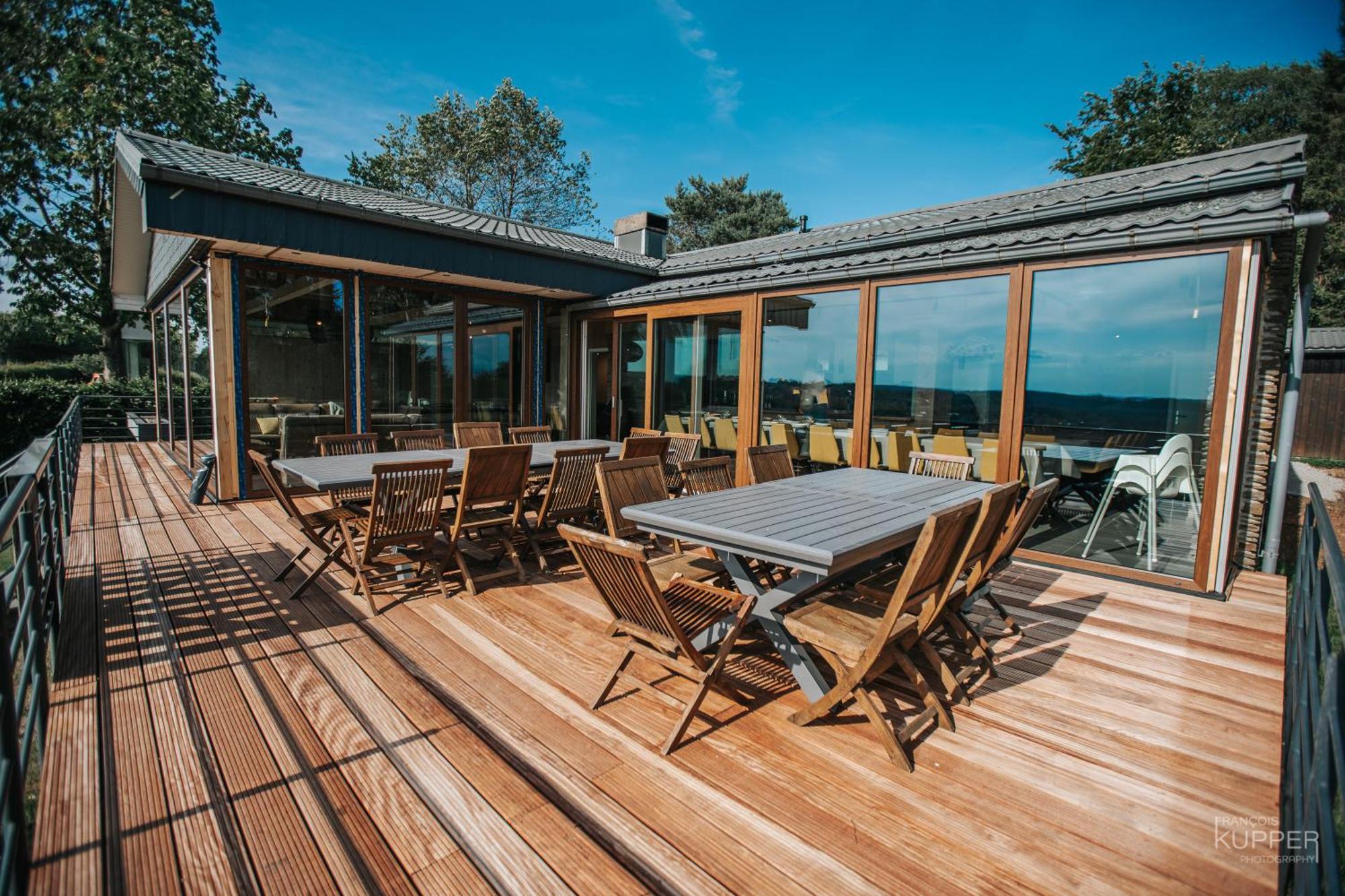 Le Noir Flohay 30 Pers - Malmedy, Vue, Wellness Villa Kültér fotó