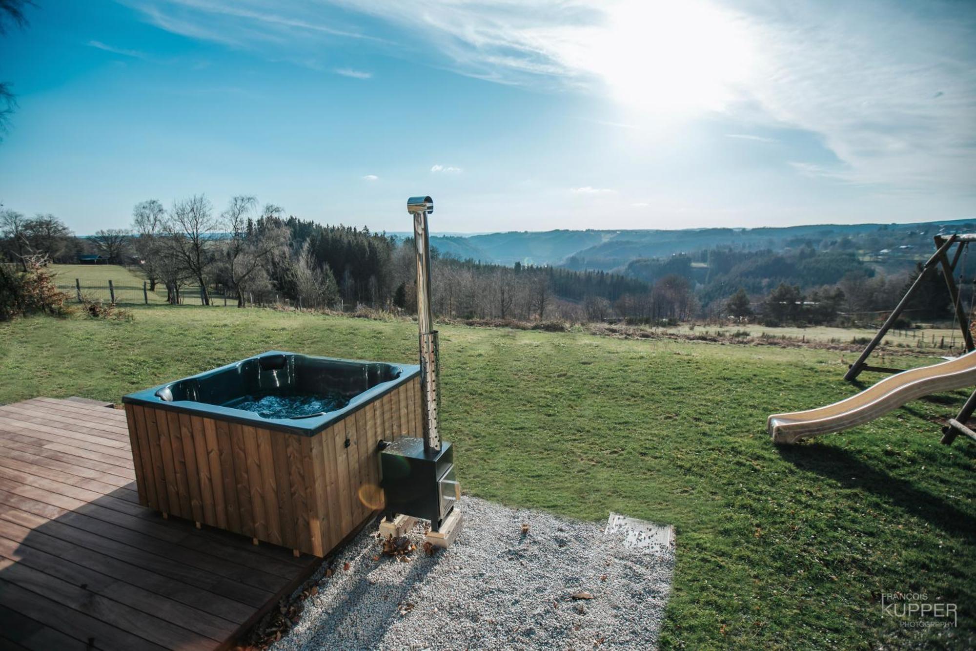 Le Noir Flohay 30 Pers - Malmedy, Vue, Wellness Villa Kültér fotó