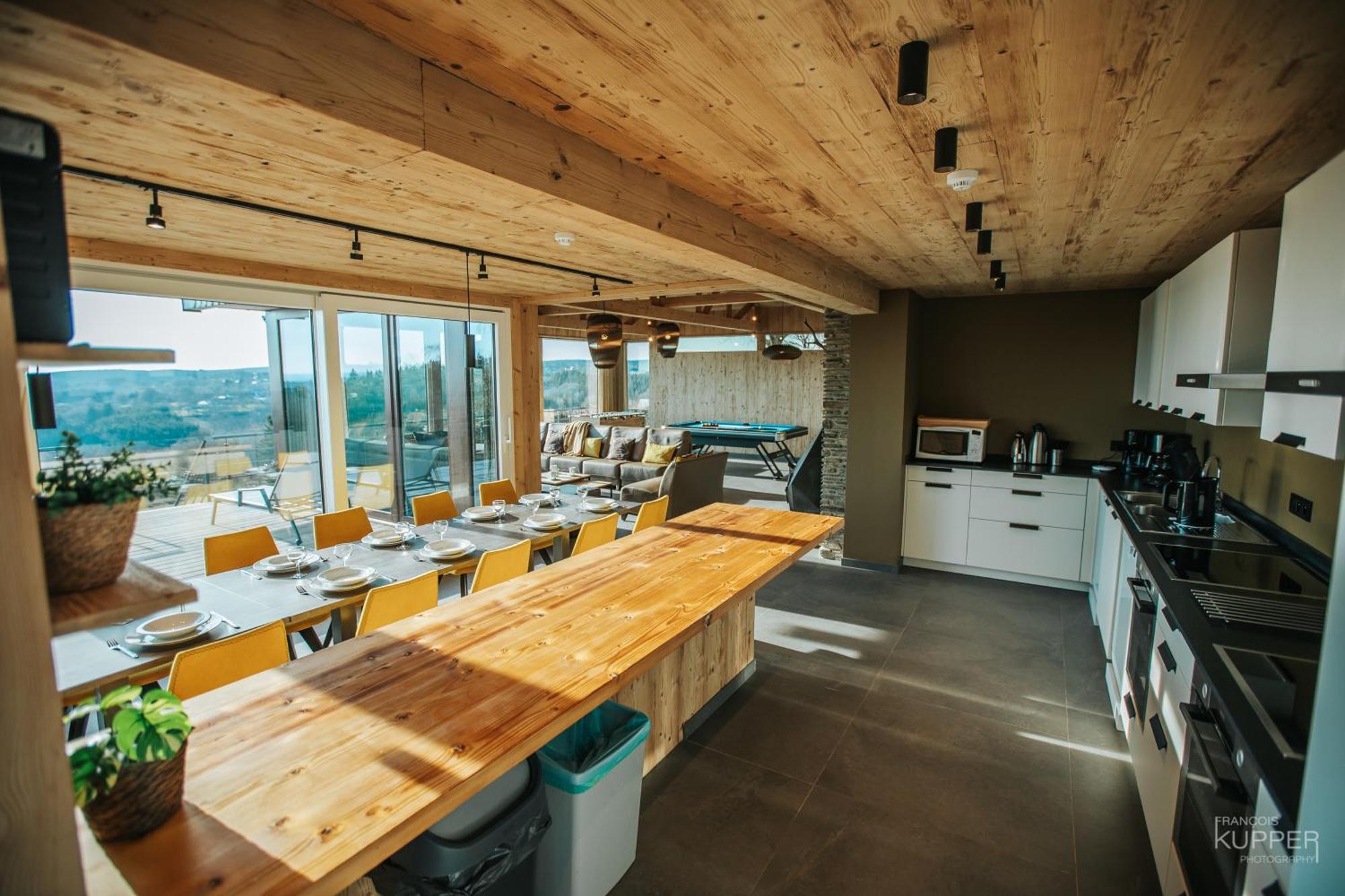 Le Noir Flohay 30 Pers - Malmedy, Vue, Wellness Villa Kültér fotó