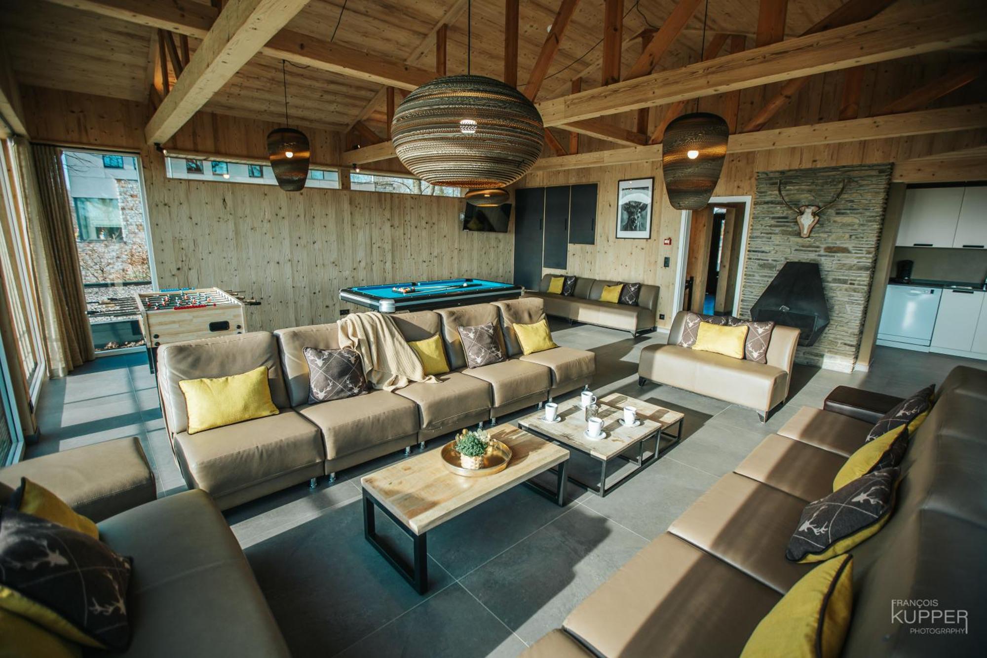 Le Noir Flohay 30 Pers - Malmedy, Vue, Wellness Villa Kültér fotó