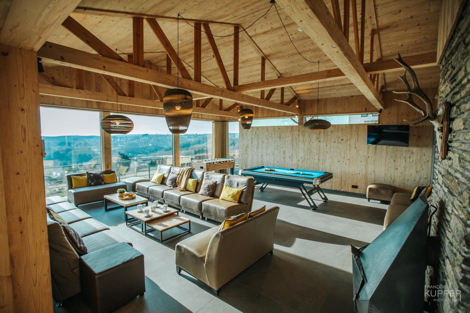 Le Noir Flohay 30 Pers - Malmedy, Vue, Wellness Villa Kültér fotó