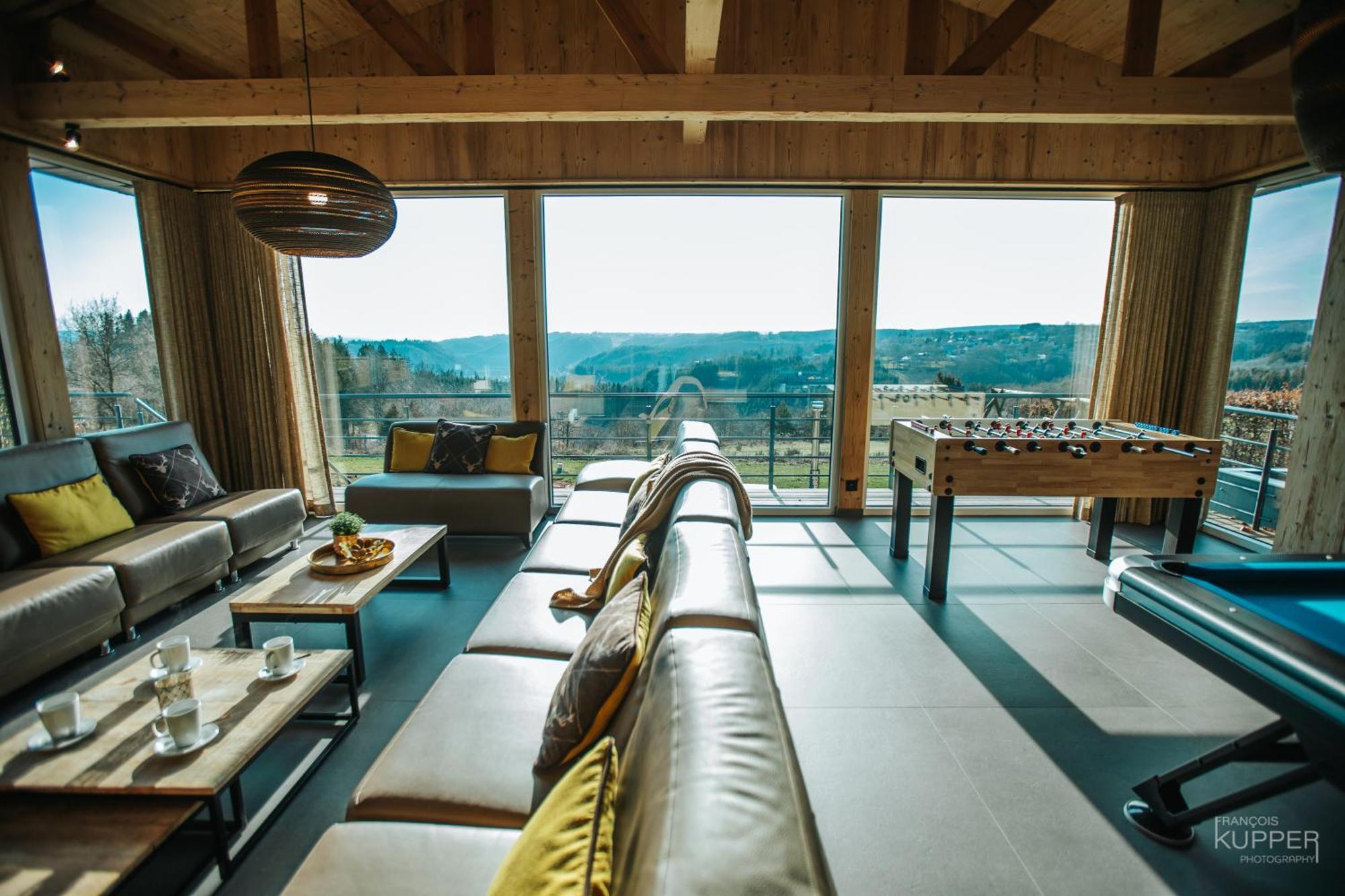 Le Noir Flohay 30 Pers - Malmedy, Vue, Wellness Villa Kültér fotó