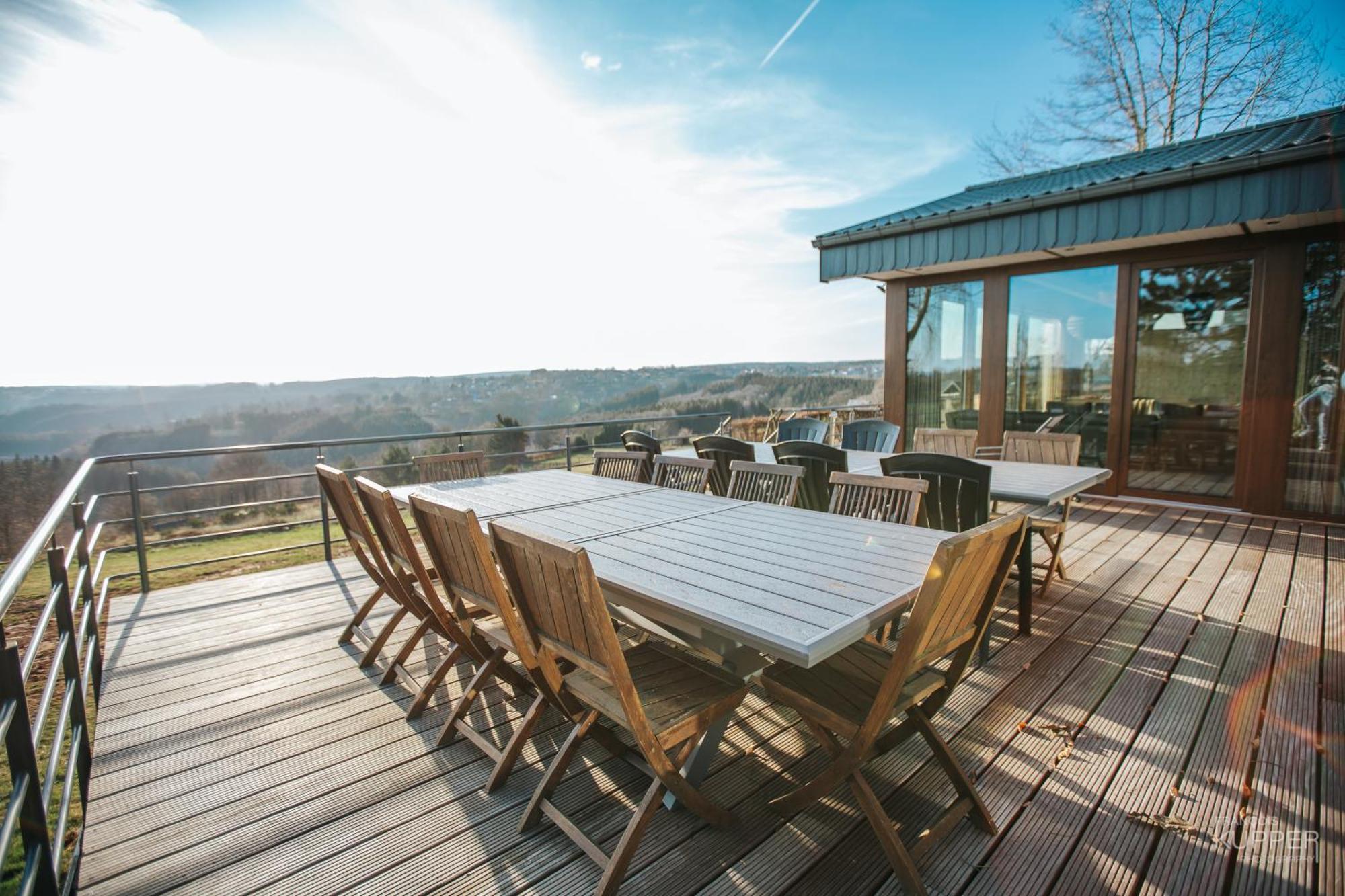 Le Noir Flohay 30 Pers - Malmedy, Vue, Wellness Villa Kültér fotó